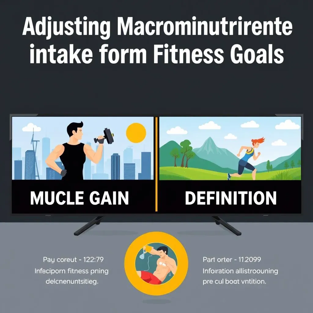 Ajuster son Apport en Macronutriments selon ses Objectifs : Prise de Masse, Définition Musculaire