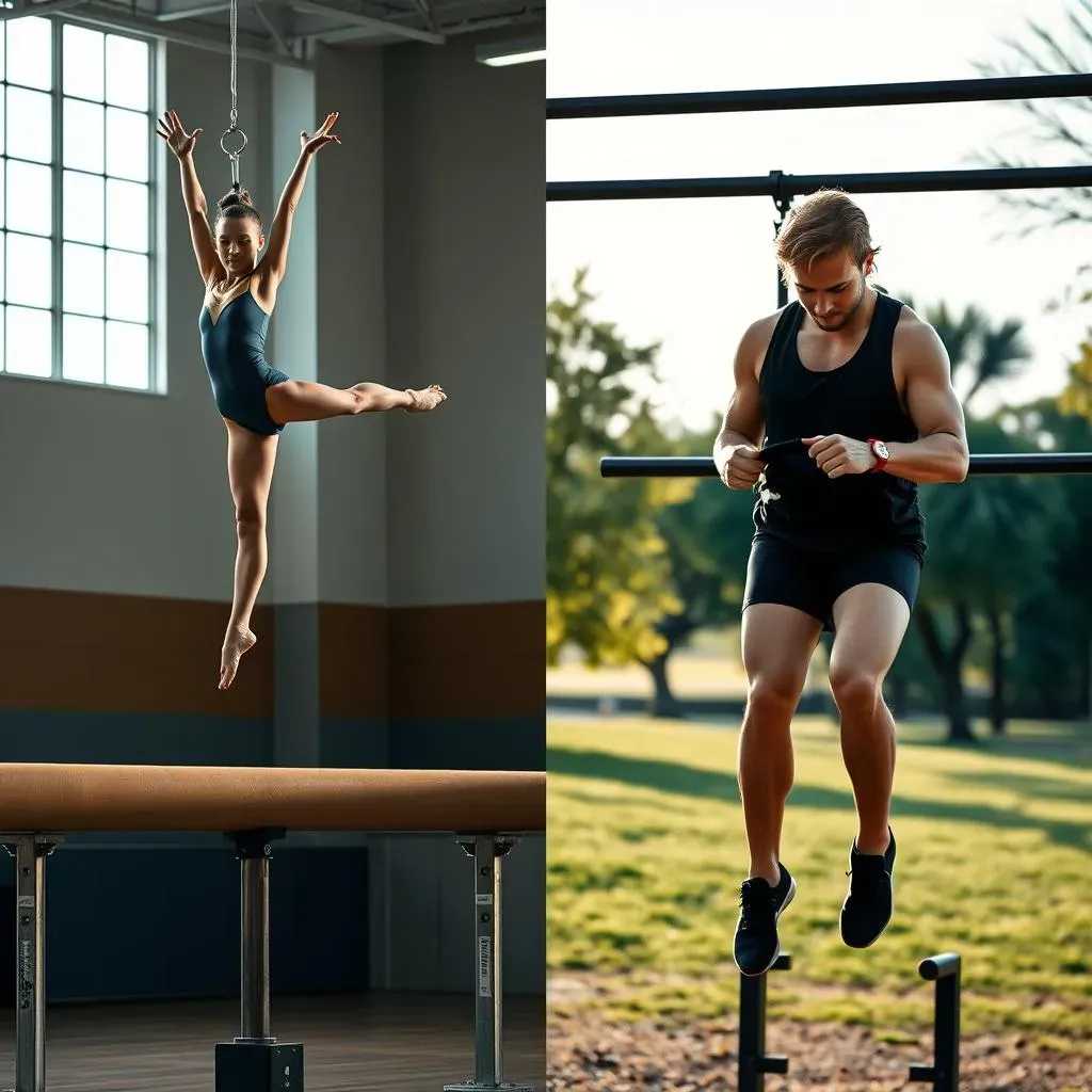 Gymnastics vs Calisthenics: Key Differences in Environment and Equipment