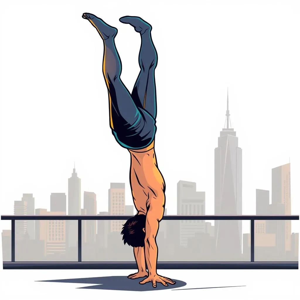 La technique du Handstand Pushup : perfectionner le mouvement