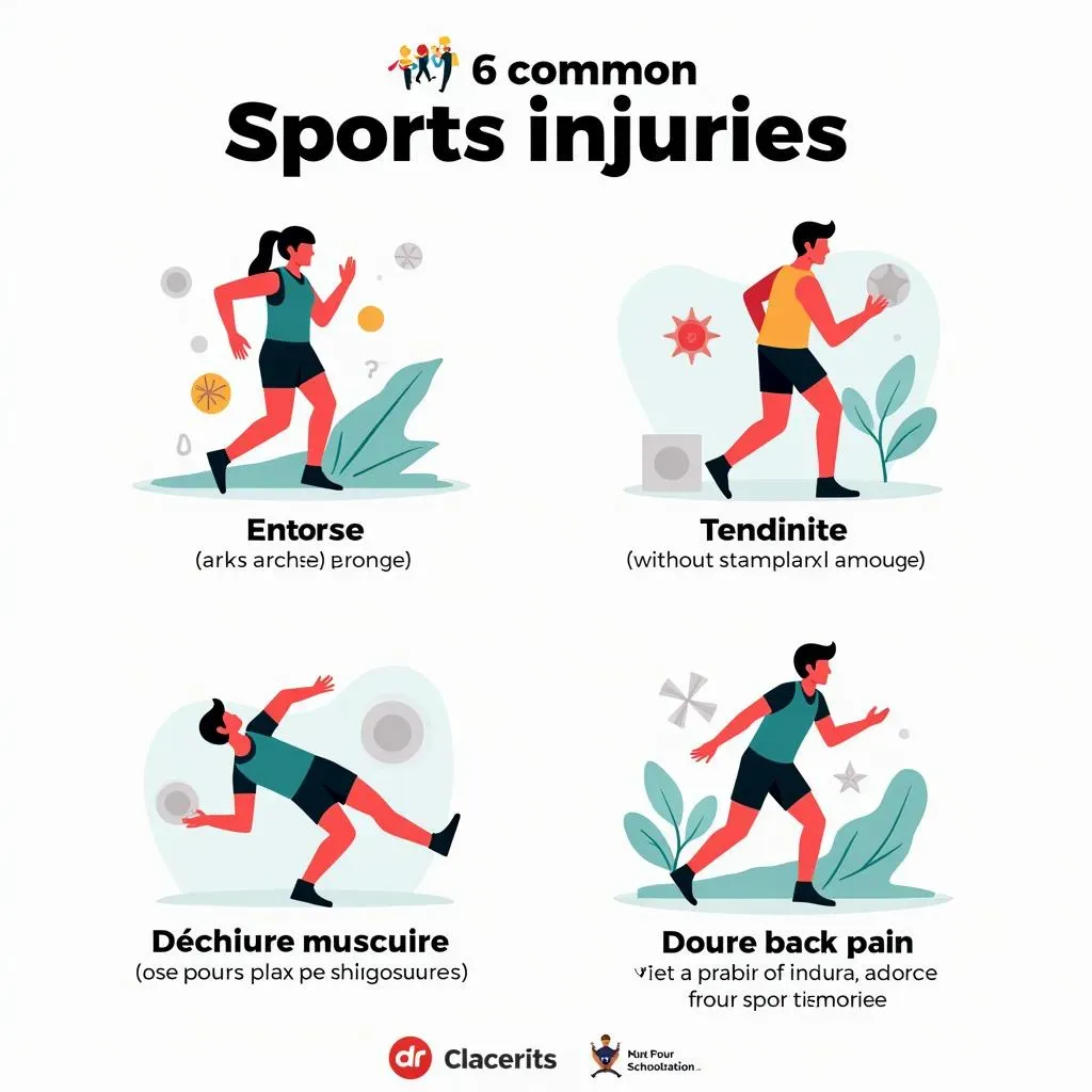 Les types de blessures communes et comment les éviter
