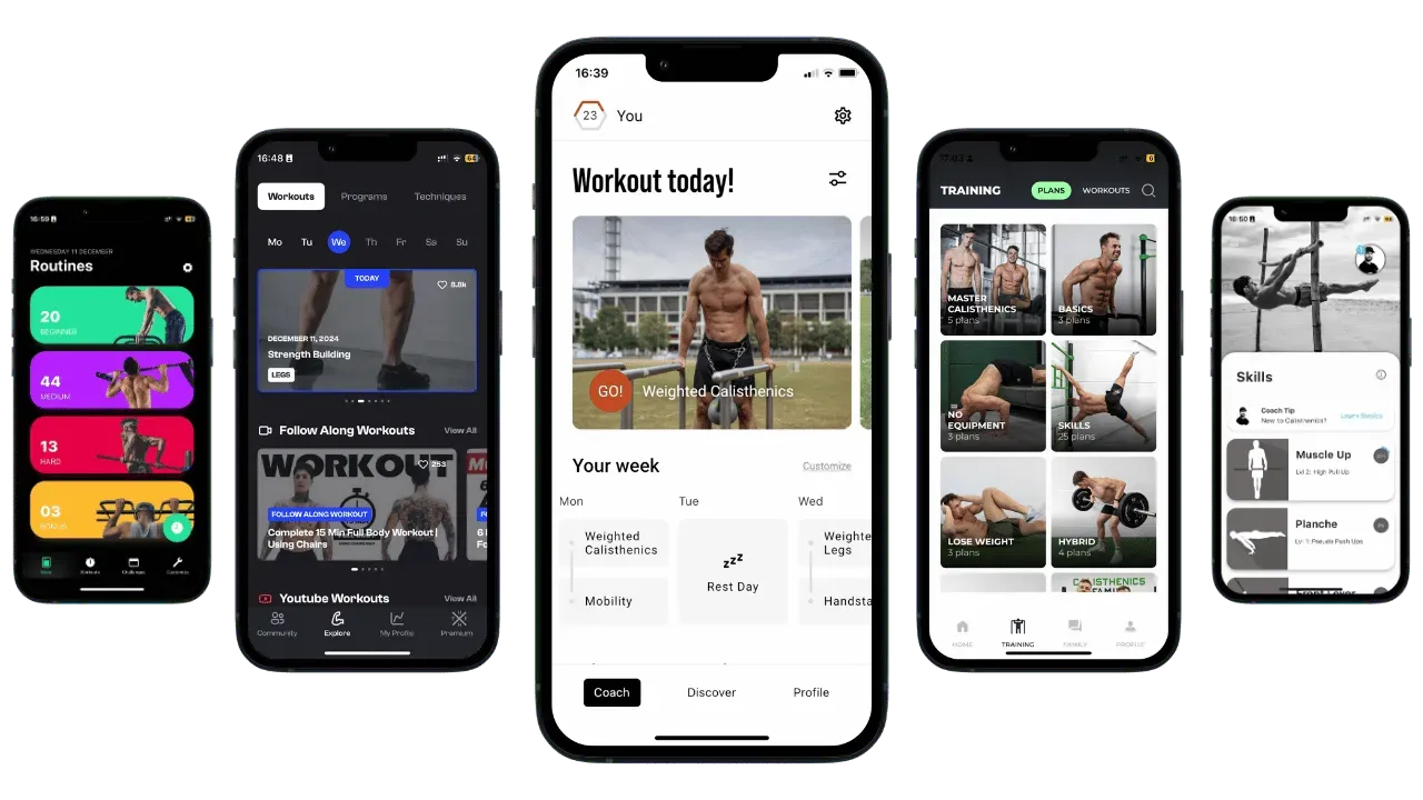 Quelle application calisthenics choisir pour débuter ?